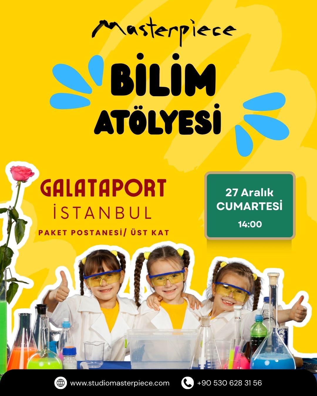 Galataport İstanbul - Masterpiece Çocuk Bilim Atölyesi Kukla