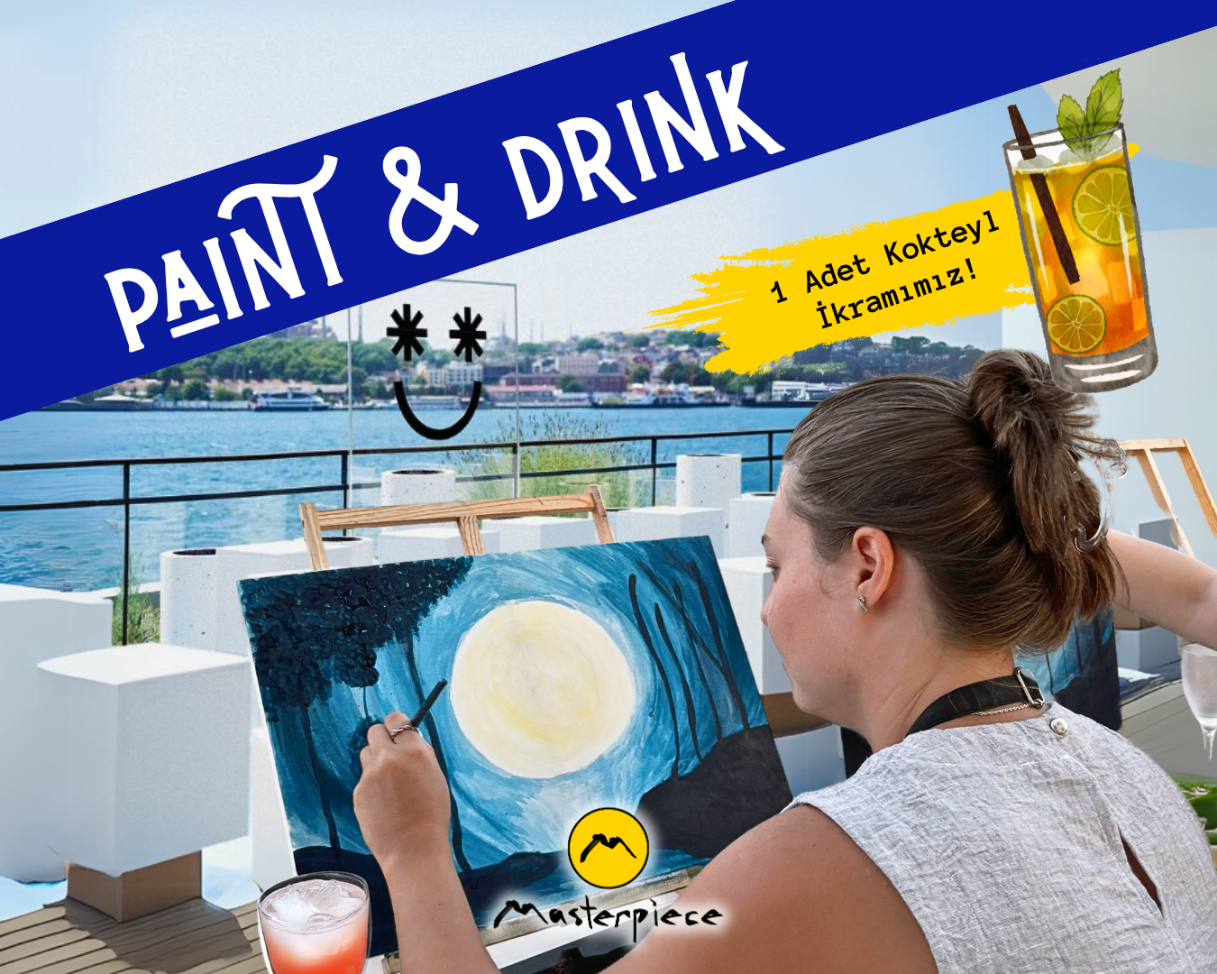 Paint & Drink (Galataport)