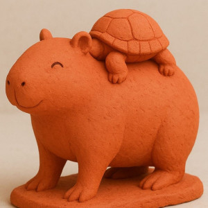 capybara-yesil-suluet