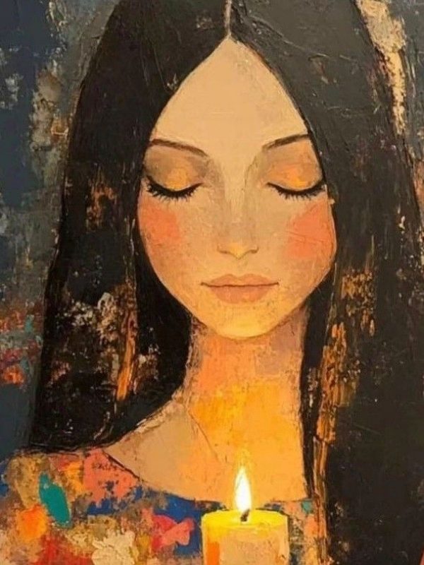 Resim - Mum Işığı