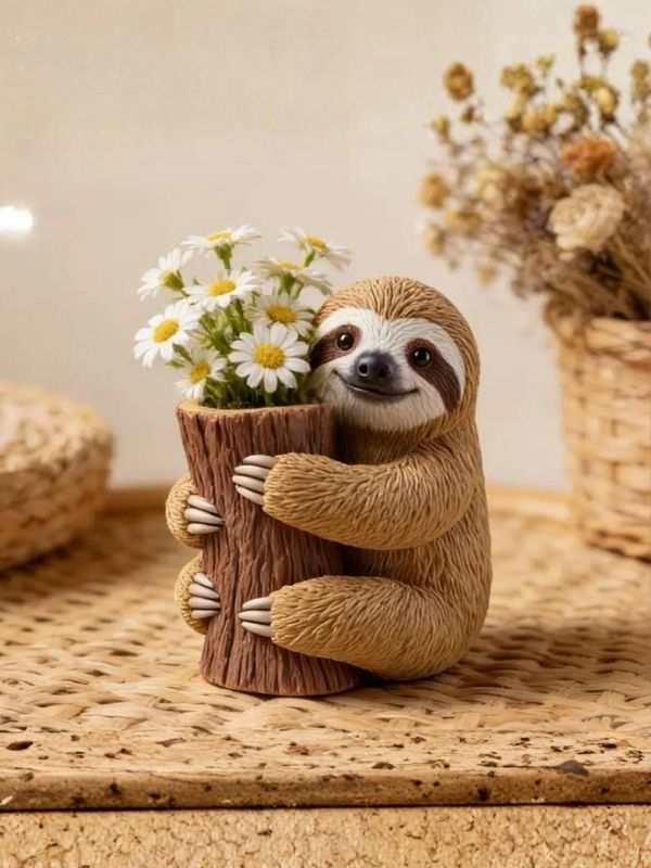 Heykel - Tembelcik Saksı