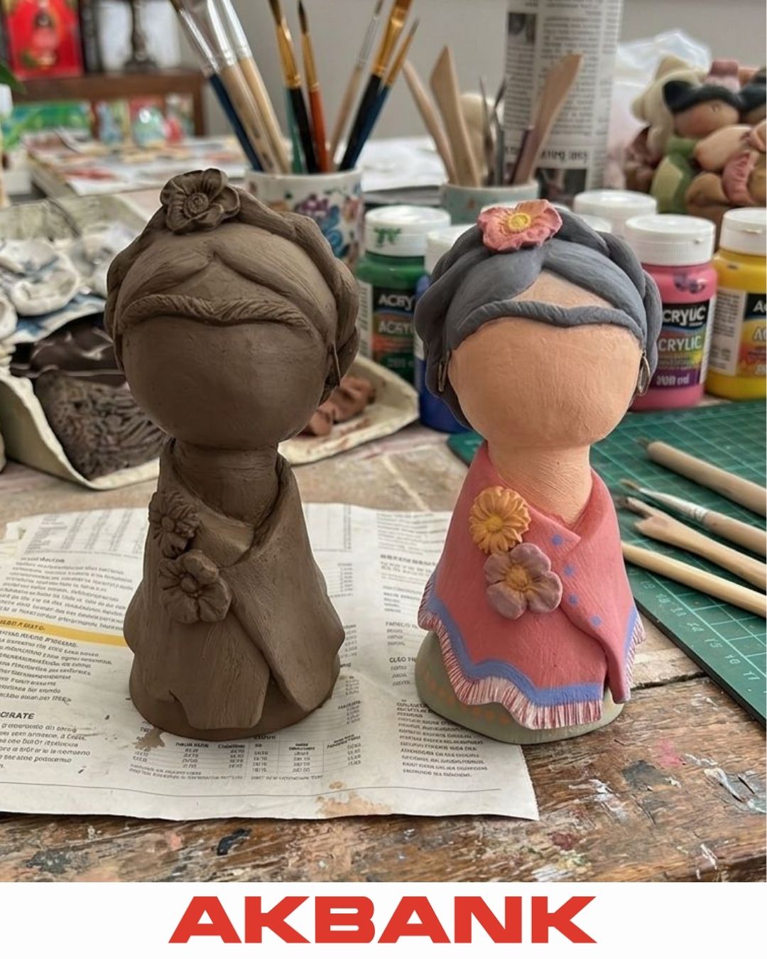 Akbanklı Kadınlar Platformu – Art Studio Serisi - Frida Kahlo